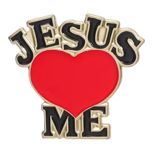 Jesus Loves Me Pin