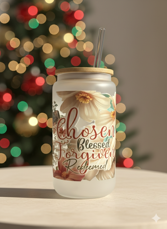 Chosen Blessed Forgiven Redeemed - Holiday Hot Cocoa Gift Box