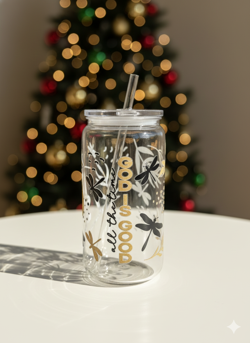God Is Good(Dragonflies) - Holiday Hot Cocoa Gift Box