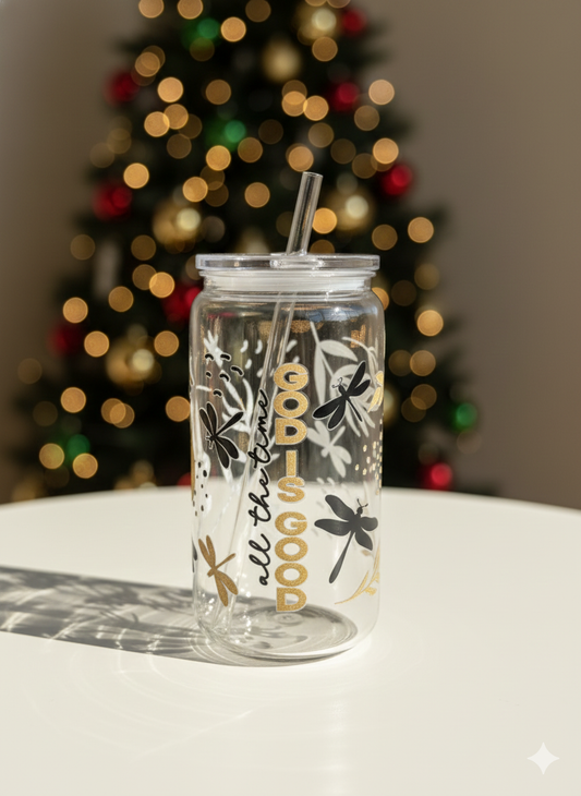 God Is Good(Dragonflies) - Holiday Hot Cocoa Gift Box