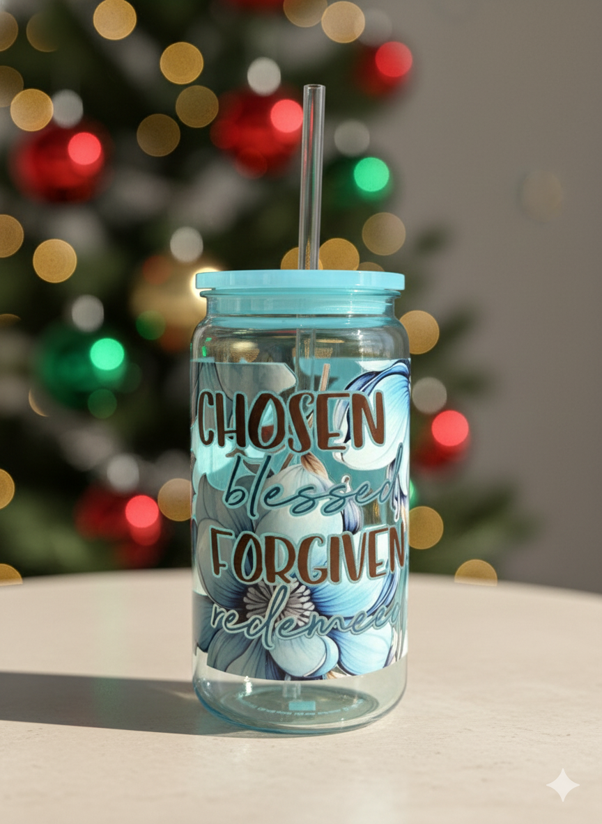 Chosen Blessed Forgiven Redeemed - Holiday Hot Cocoa Gift Box