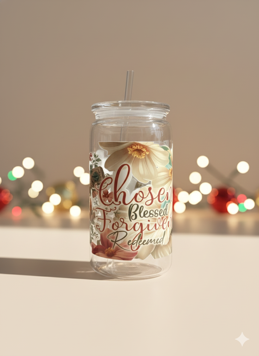 Chosen Blessed Forgiven Redeemed - Holiday Hot Cocoa Gift Box